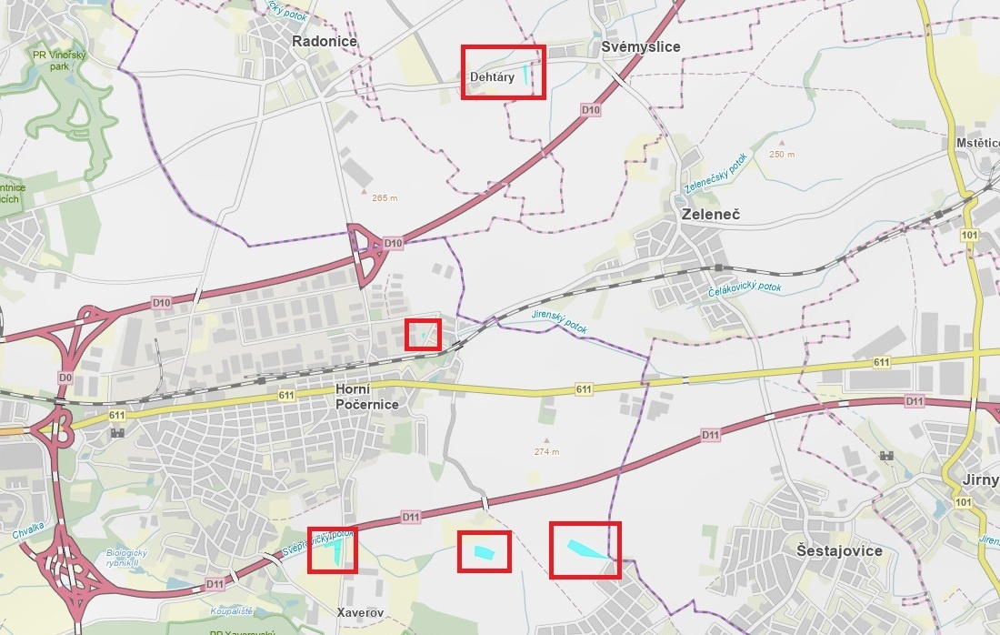 INVESTIČNÍ TIP – Pozemky v Praze – 4,4 ha