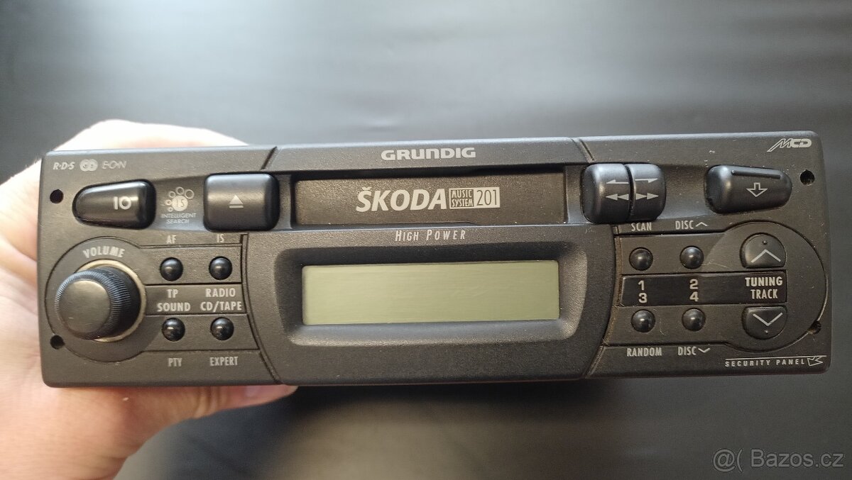 Autorádio škoda auto MS 201 A