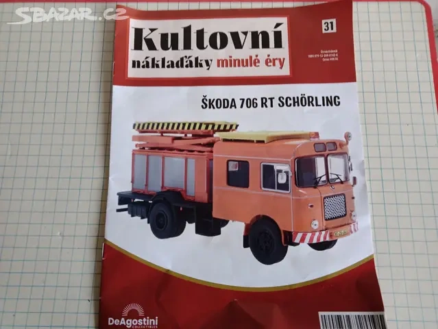 Kultovní náklaďáky. - Škoda706 RT. M 1:43