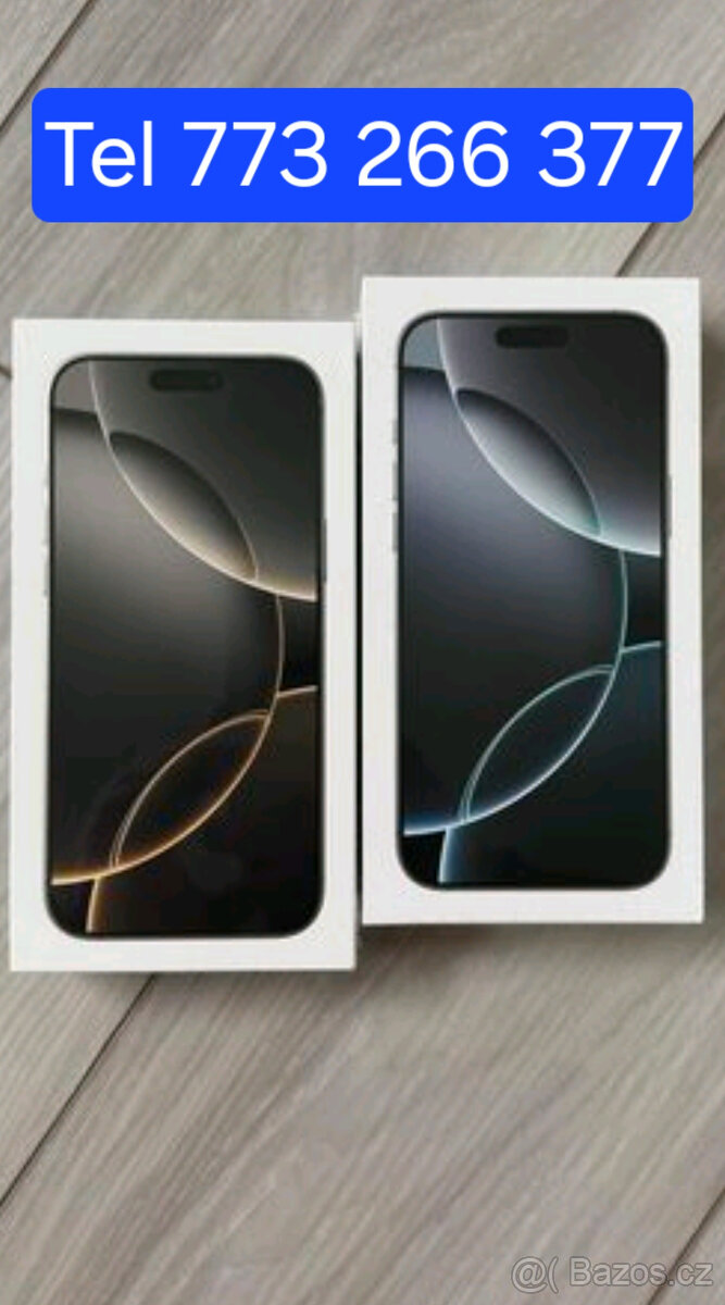 Iphone 16 Pro Max 512GB dva Kusy záruka 24 měsícu