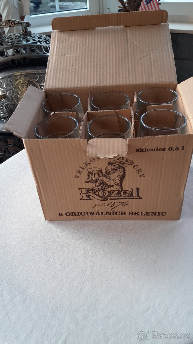 Pivní slenice 0,5l - Kozel