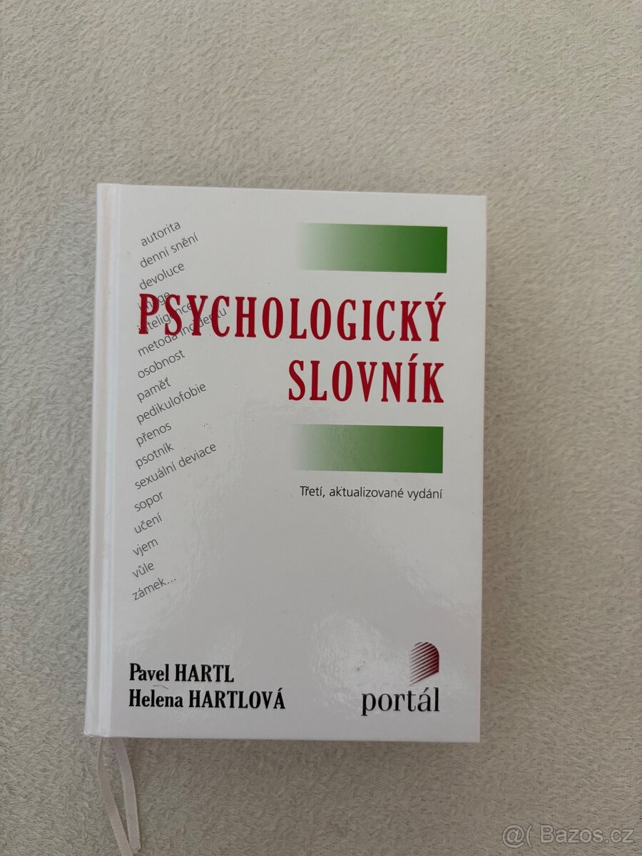 Psychologický slovník 3. vydání, 2015