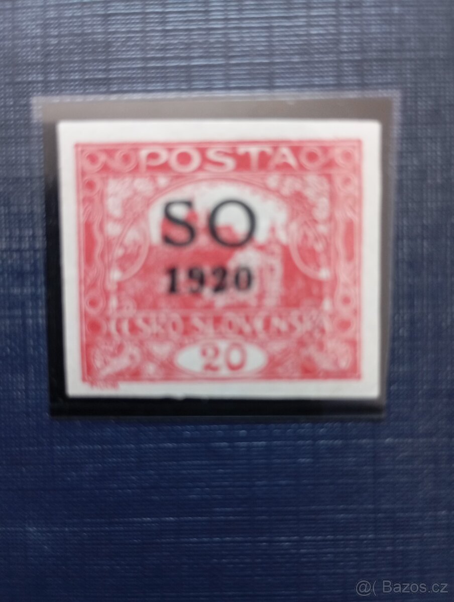 Plebiscitni známka SO 1920