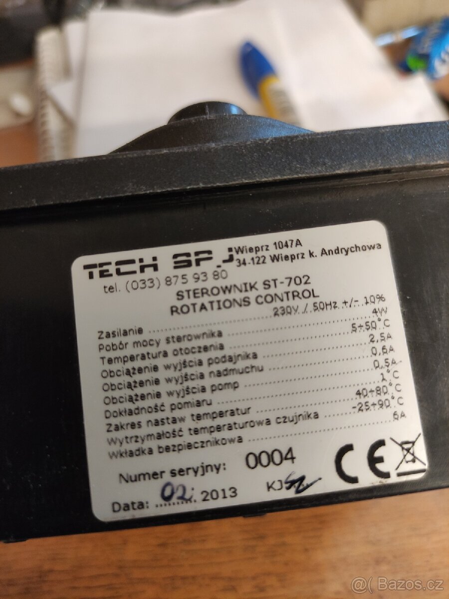 Jednotka automatického kotle tech