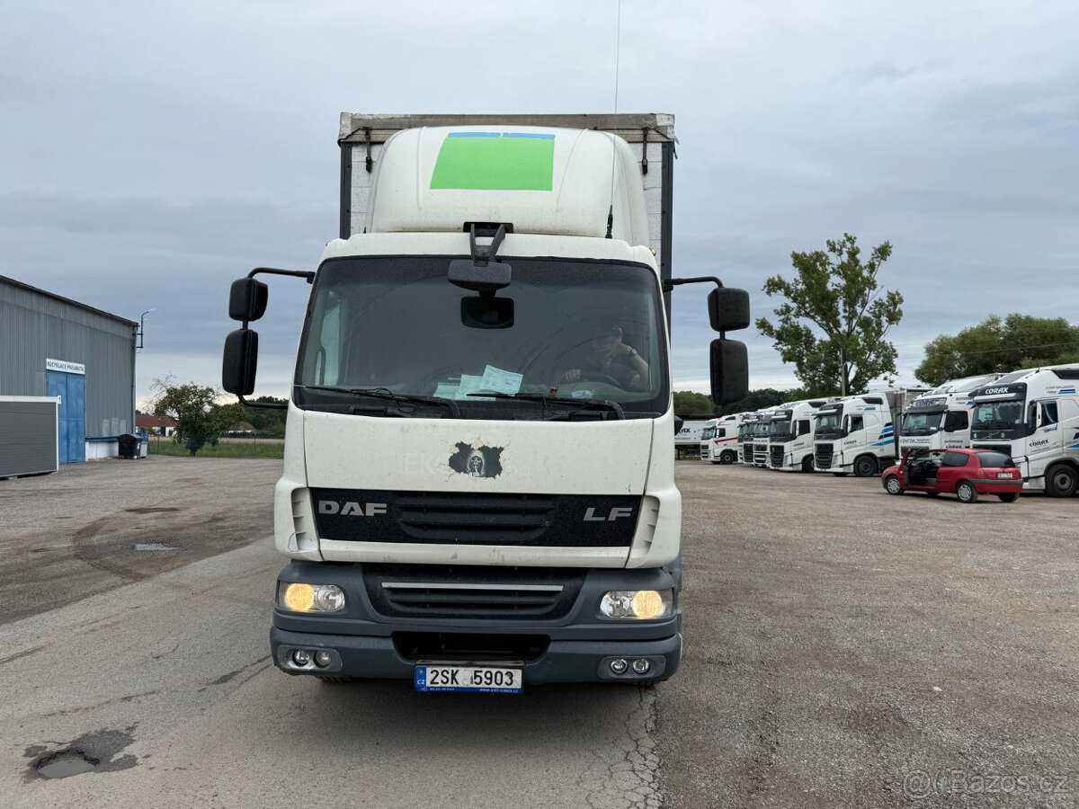 prodám 120cbm soupravu DAF LF + SVAN