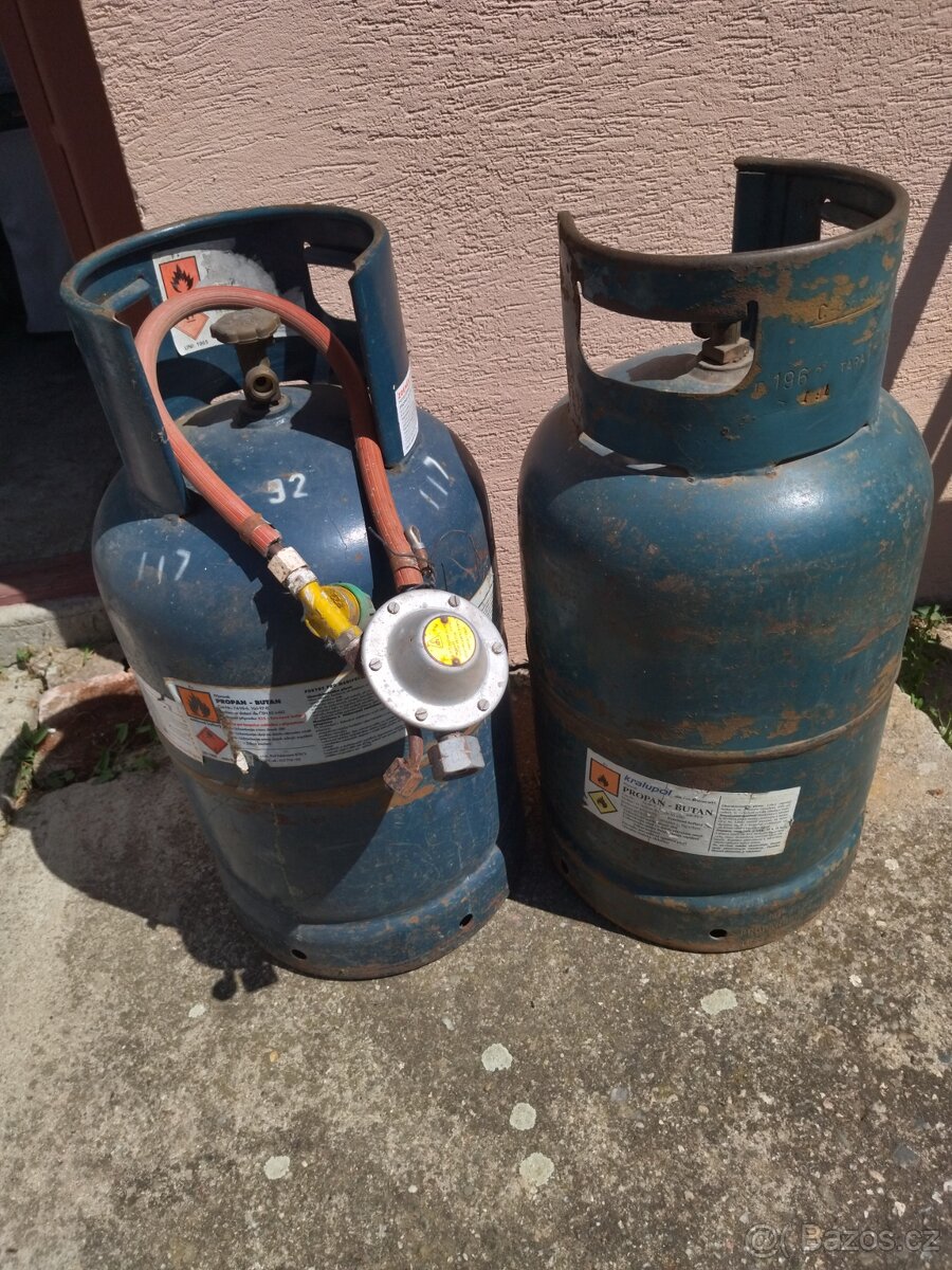Dvě Pb láhve 10kg