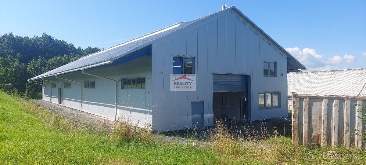 Pronájem haly 820 m2, Valašské Meziříčí, Bynina