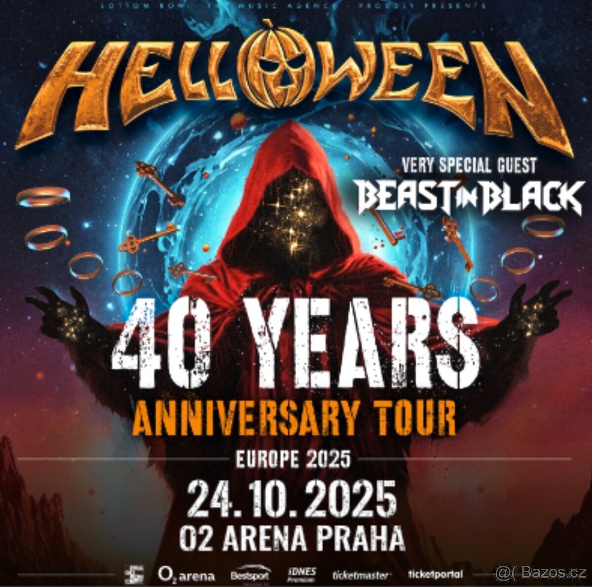 HELLOWEEN, VIP KLUBOVE PATRO, 24.10.2025 O2 ARENA