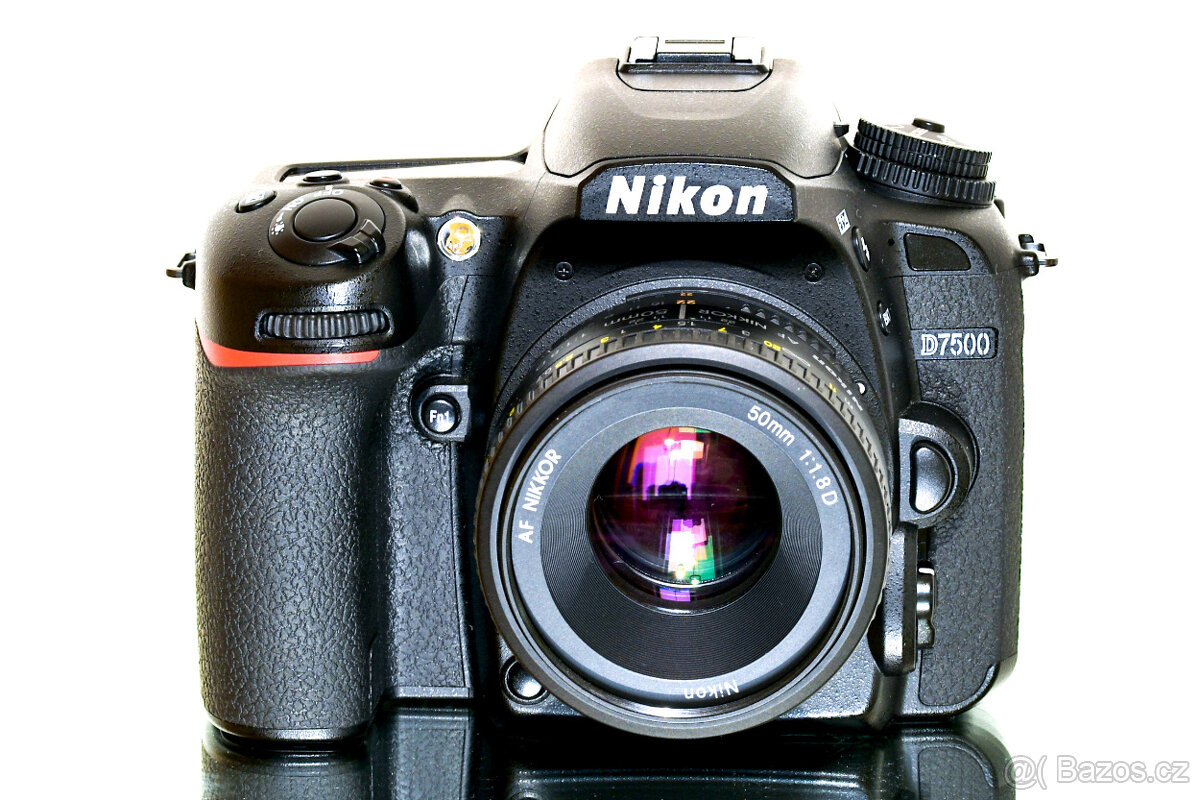 Nikon D7500 + Nikkor 1,8/50mm TOP STAV