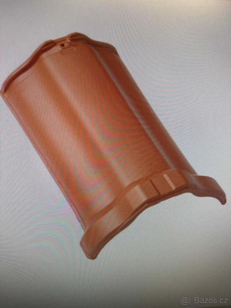 Hřebenáč drážkový Bramac, cihlově červený