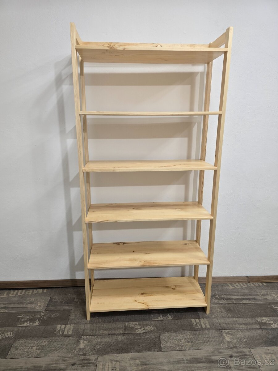 Prodám nové masiv Borovicové regály o výšce 200cm