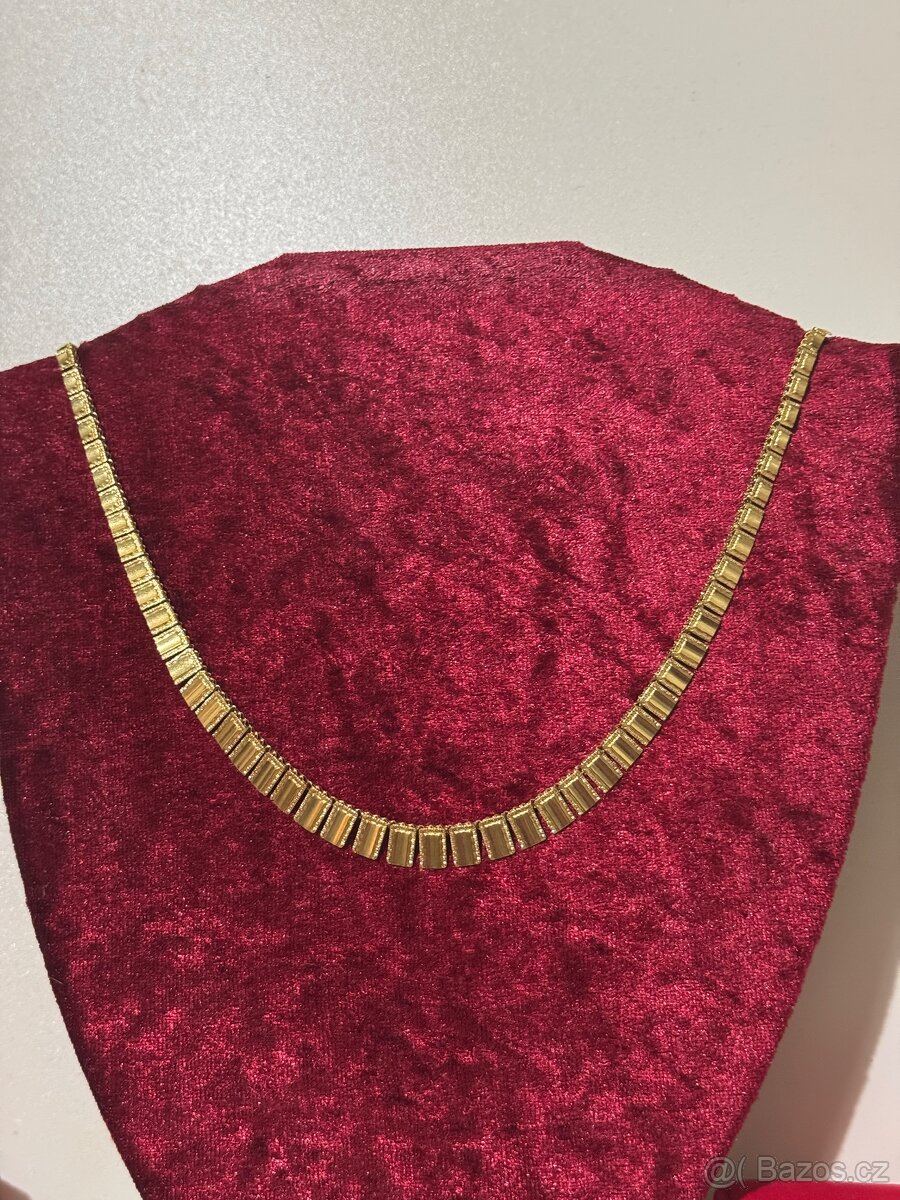 Zlatý dámský náhrdelník 15,8g 585/1000