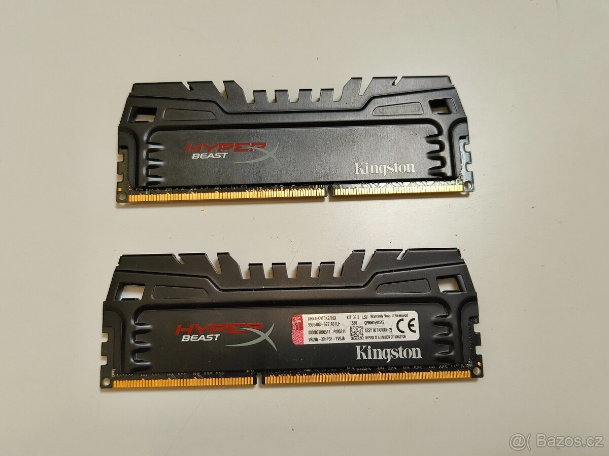 Kingston Beast XMP DDR3 16GB (2x8GB)