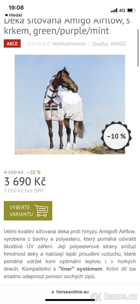 Síťová deka Horseware