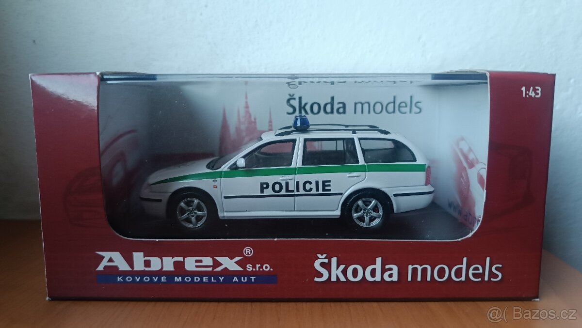 Škoda Octavia Combi Tour PČR Abrex 1/43