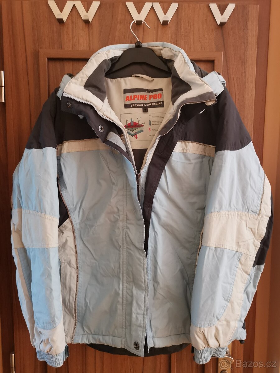 Zimní bunda ALPINE PRO s odepínací kapucou