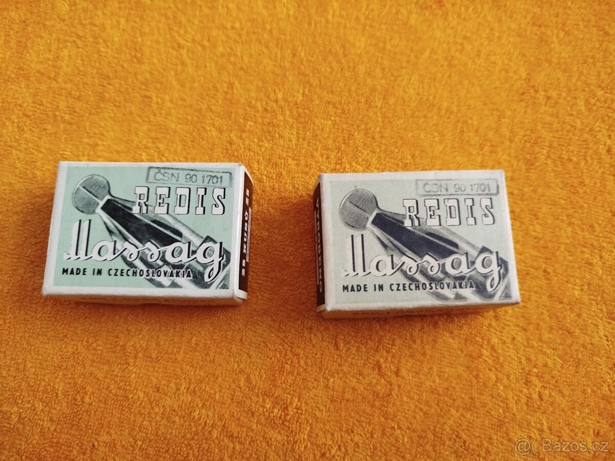 2 x originál krabička s redispery