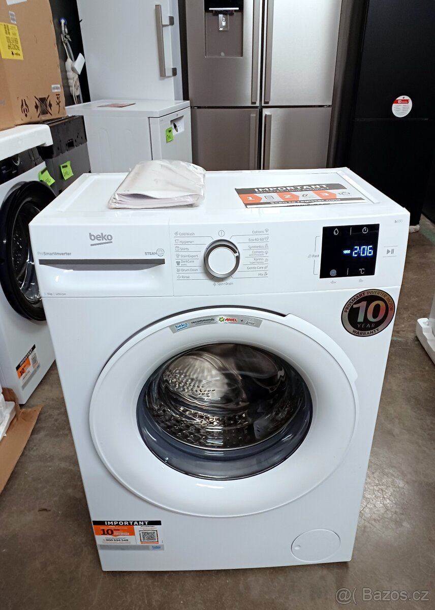 Nová pračka BEKO 6 kg, slim, ZÁRUKA