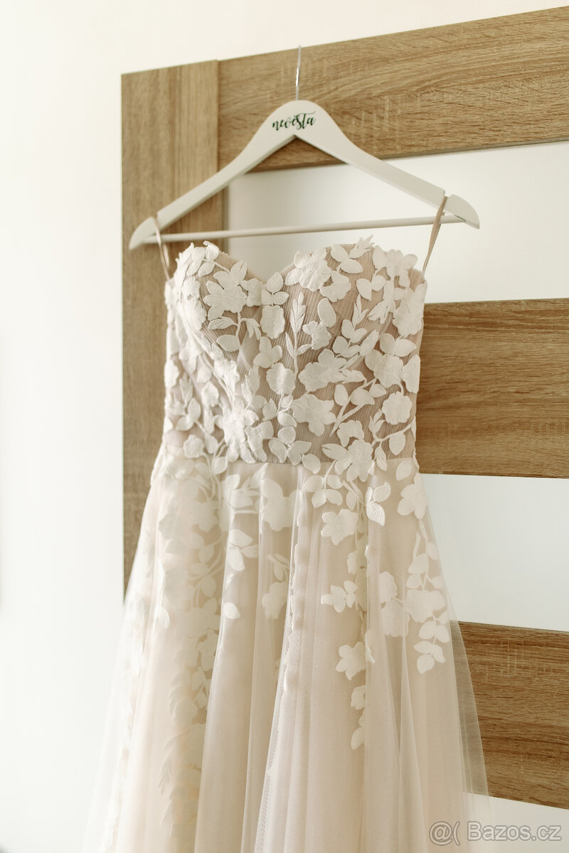 Svatební šaty vel. 36/38