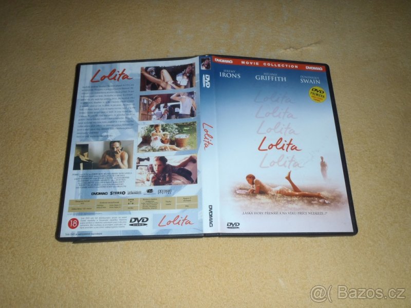 DVD Lolita 1997 Adrian Lyne Nabokov
