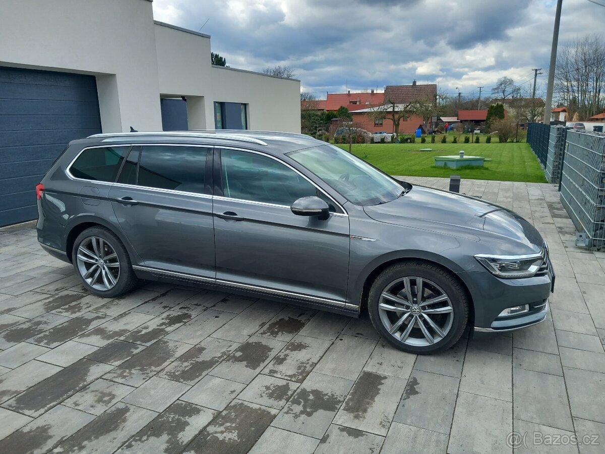 VW Passat B8 2.0TDI 140kw 4x4 DSG - 1. majitel - ČR původ -