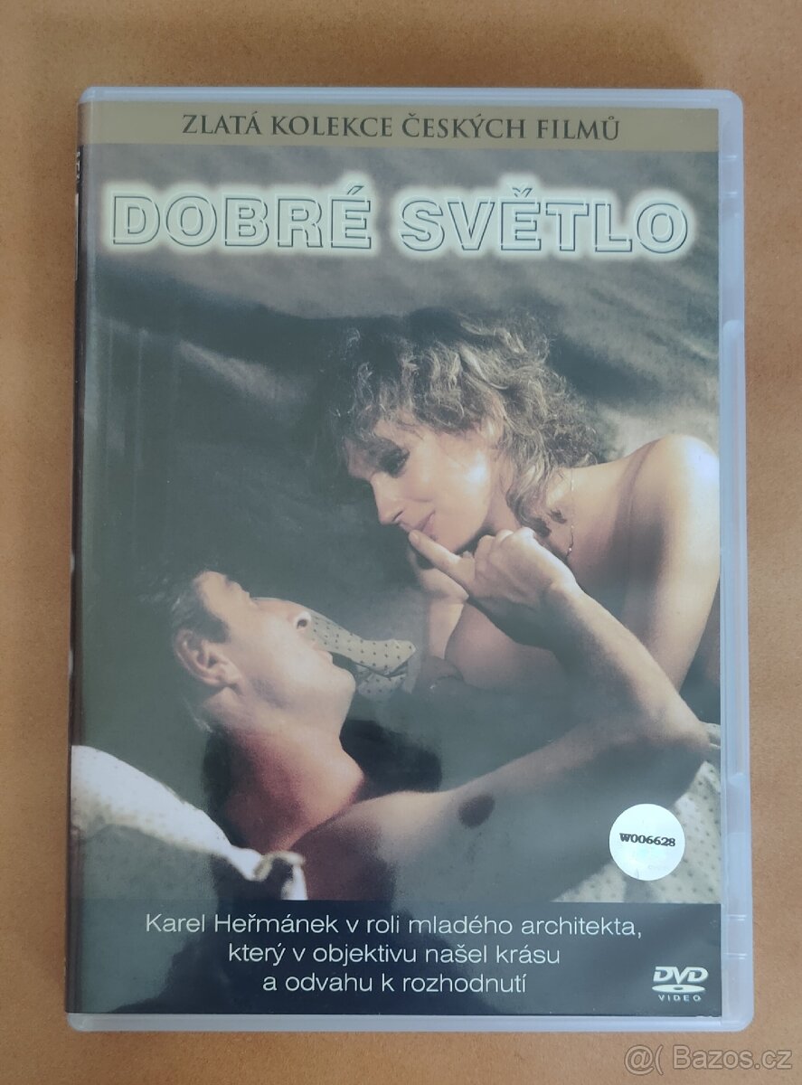 Originál DVD: český film DOBRÉ SVĚTLO (pevný, plastový obal)