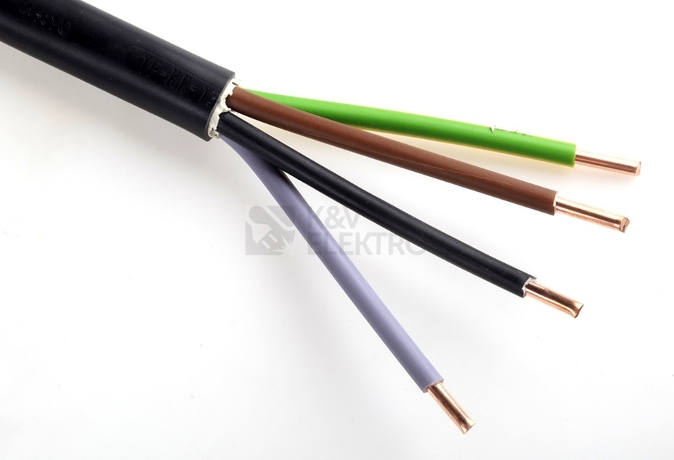 Kabel cyky - j 4x16 nové 149kč/m