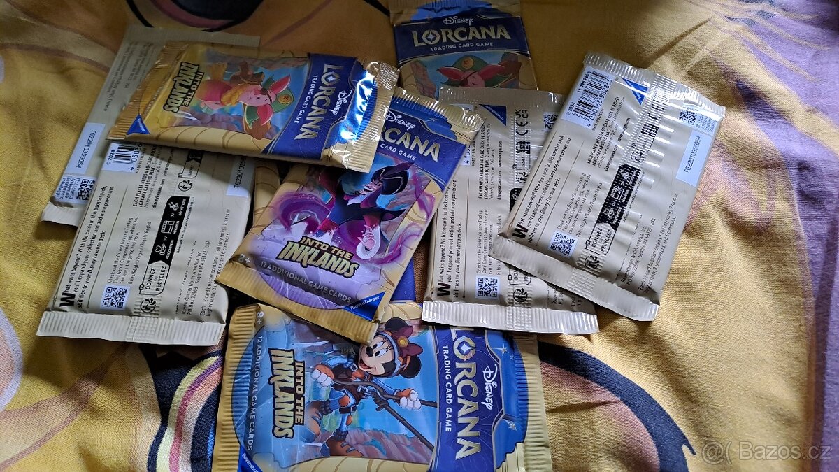 Lorcana booster packy a illumineer's trove