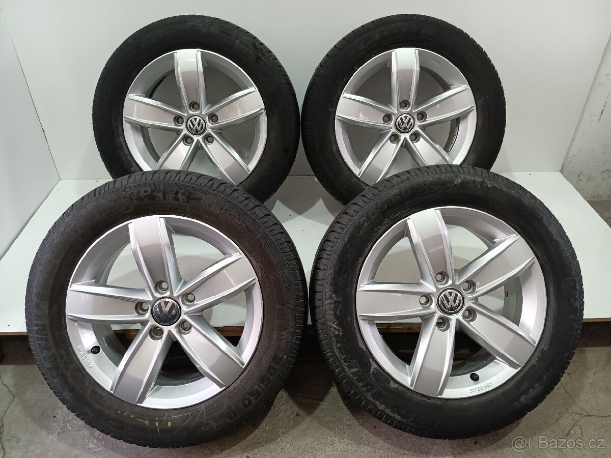 Letní alu kola T-ROC 5x112 R16 pneu 205/60/16/