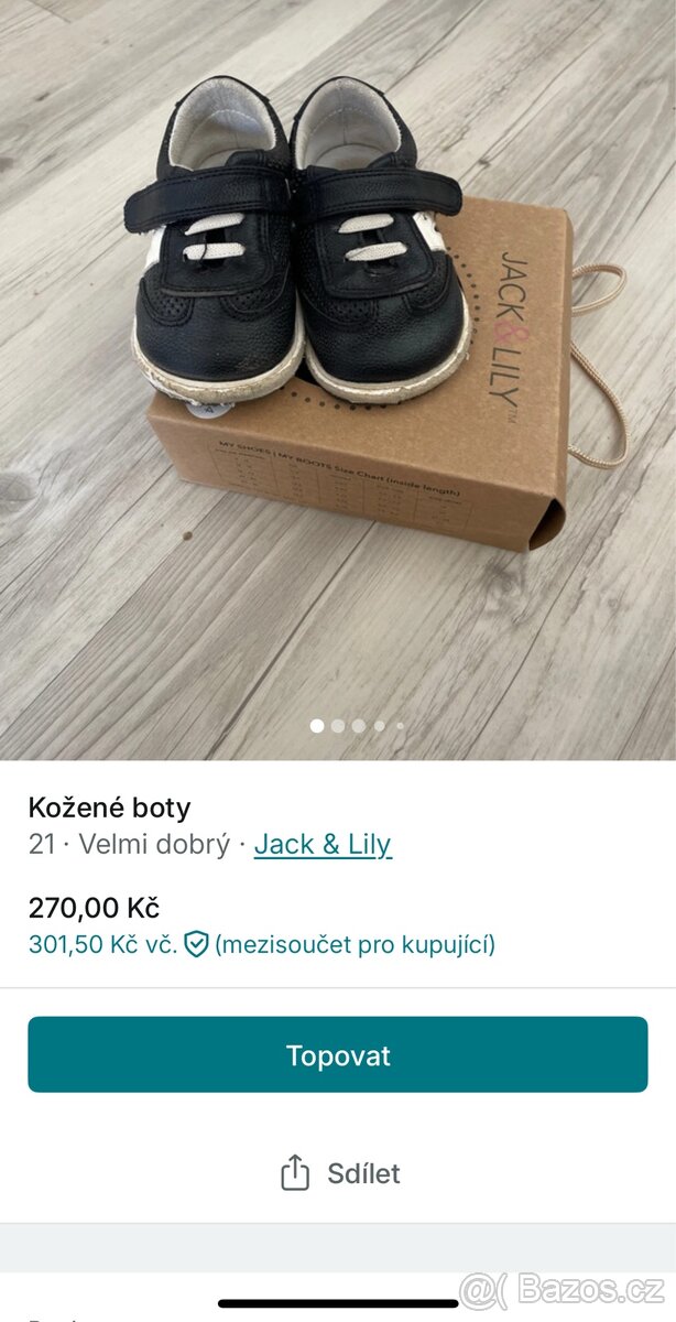 Barefoot kožené boty