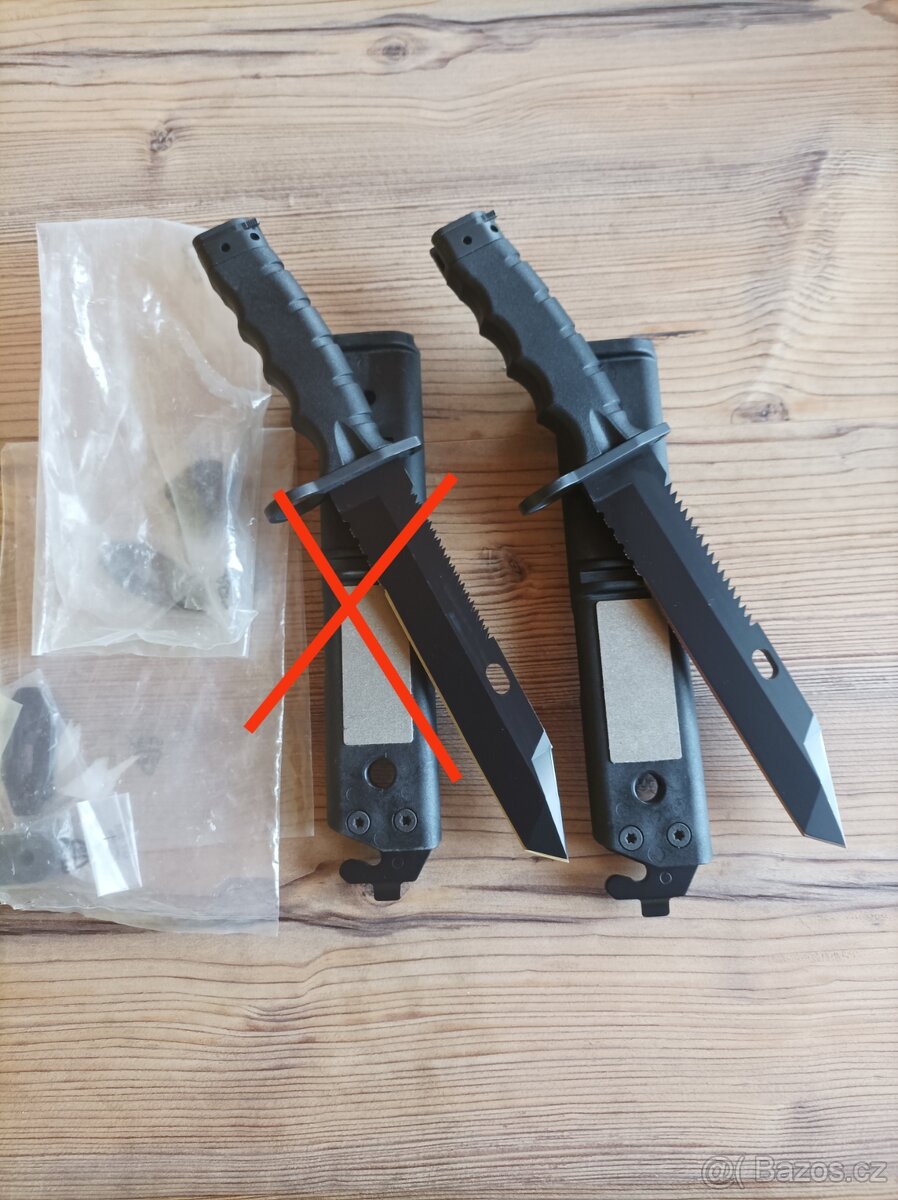 Bodák bajonet nůž Bren s PILOU (uton)