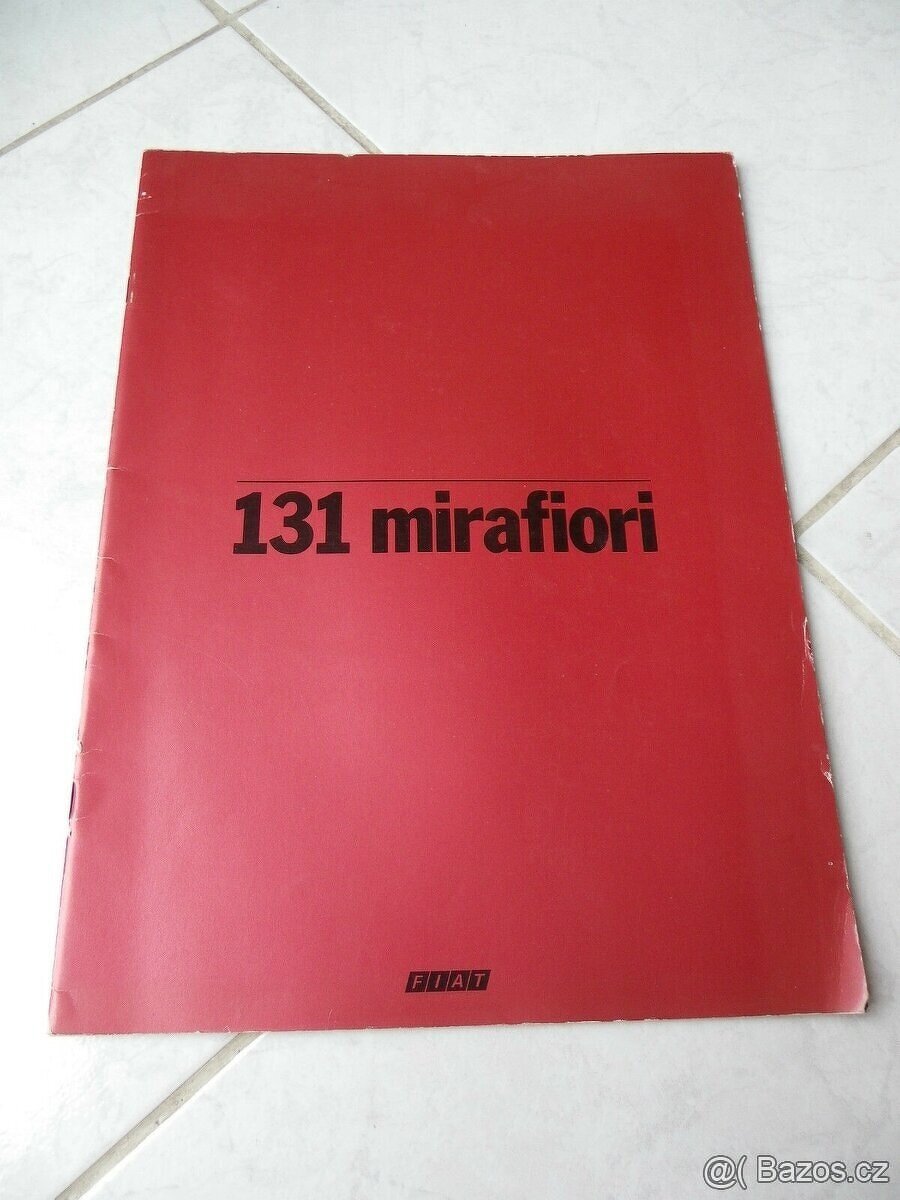 Fiat 131 Mirafiori 1979 - Prospekt.
