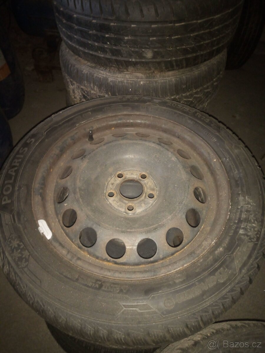 Zimní kola 5x100 škoda