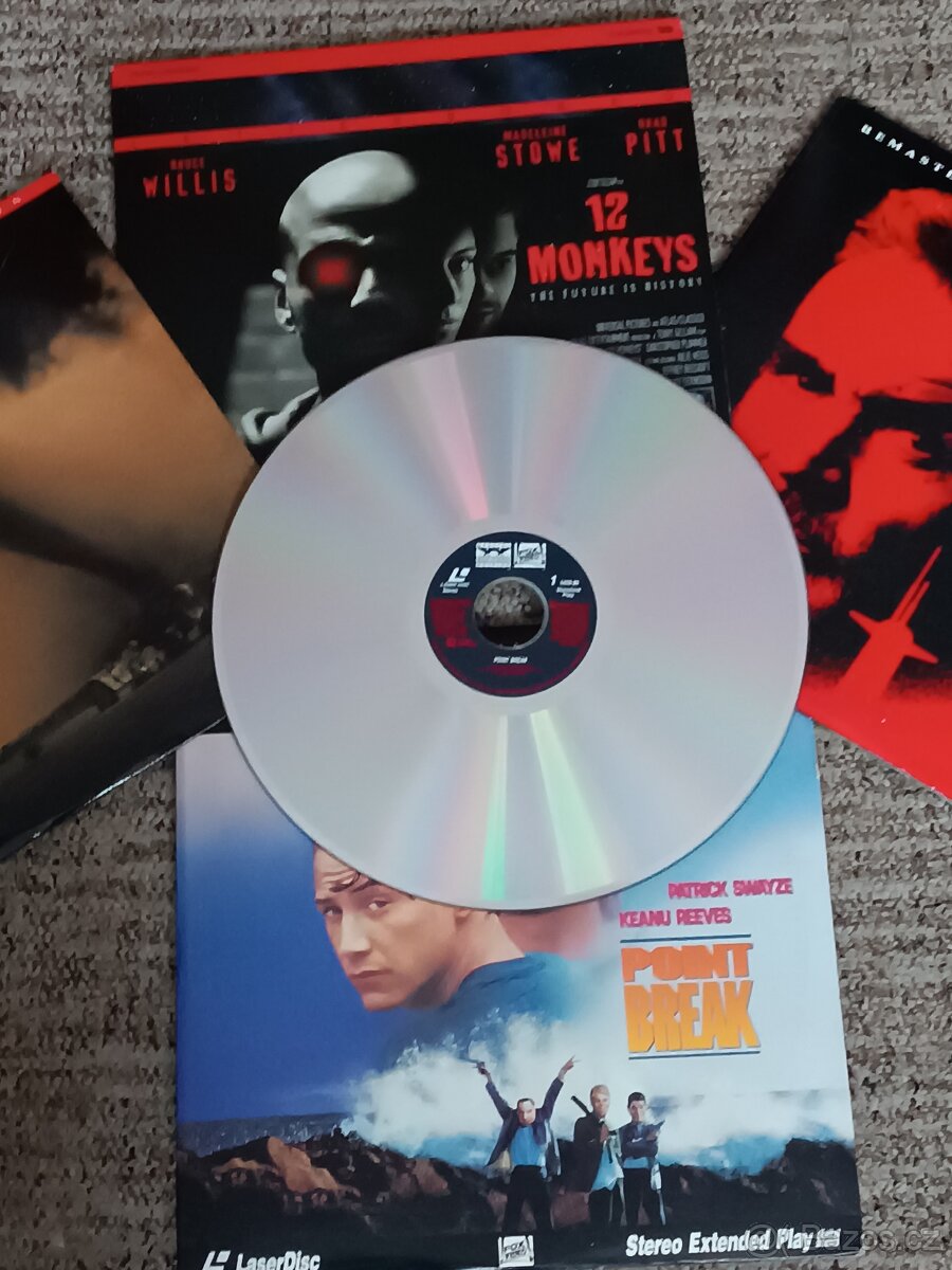 Sbírka LASERDISC 72ks + Zdarma LD Jurský Park