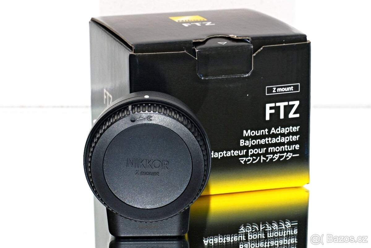 Nikon FTZ adaptér firmaware 1.10. TOP STAV