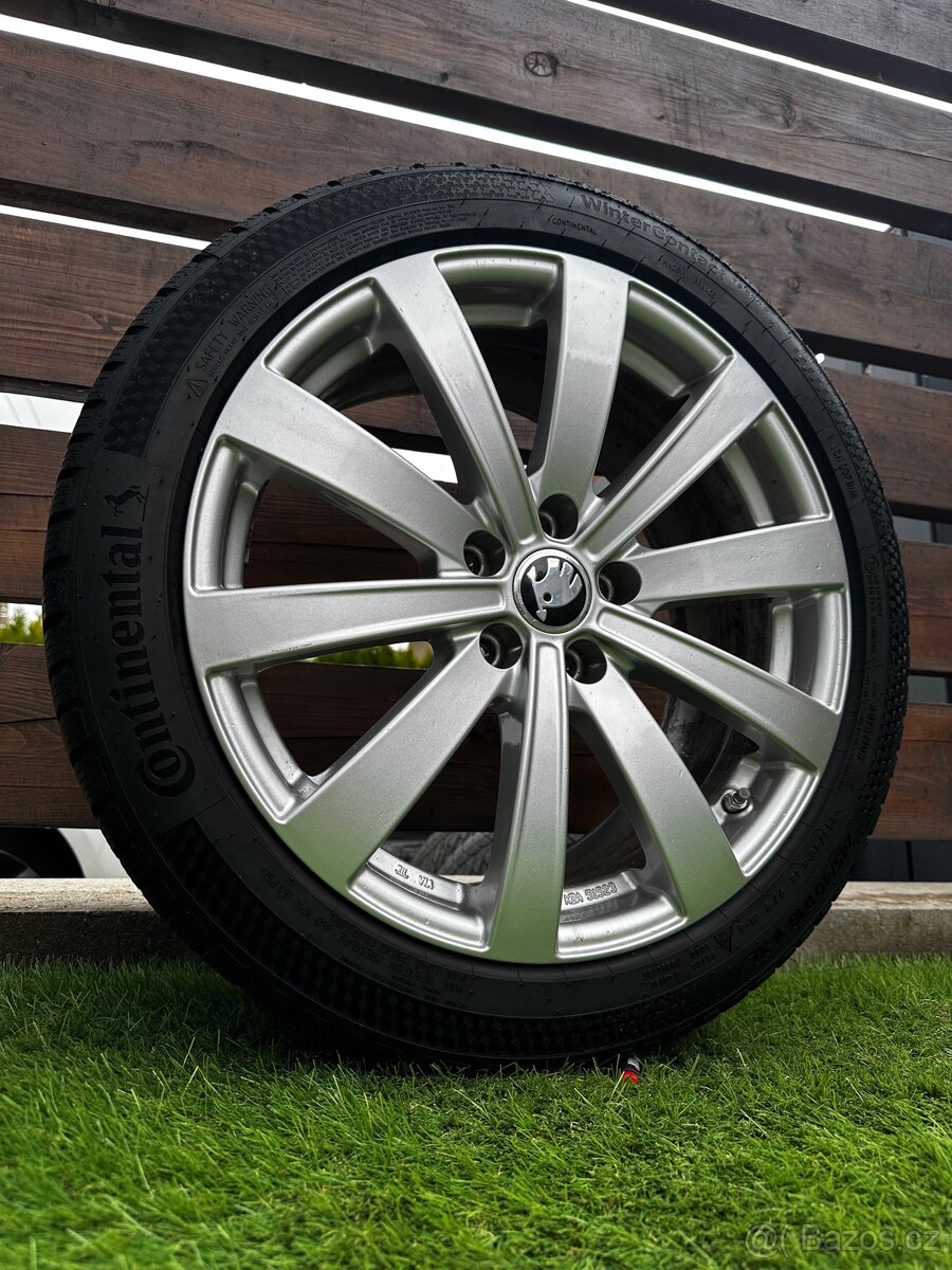 Alu kola 5x112 r18 s pneu (omez)