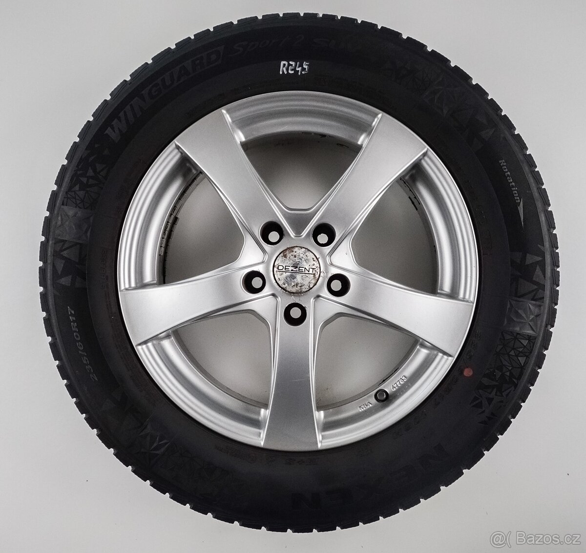 Chevrolet Captiva - 17" alu kola - Zimní pneu