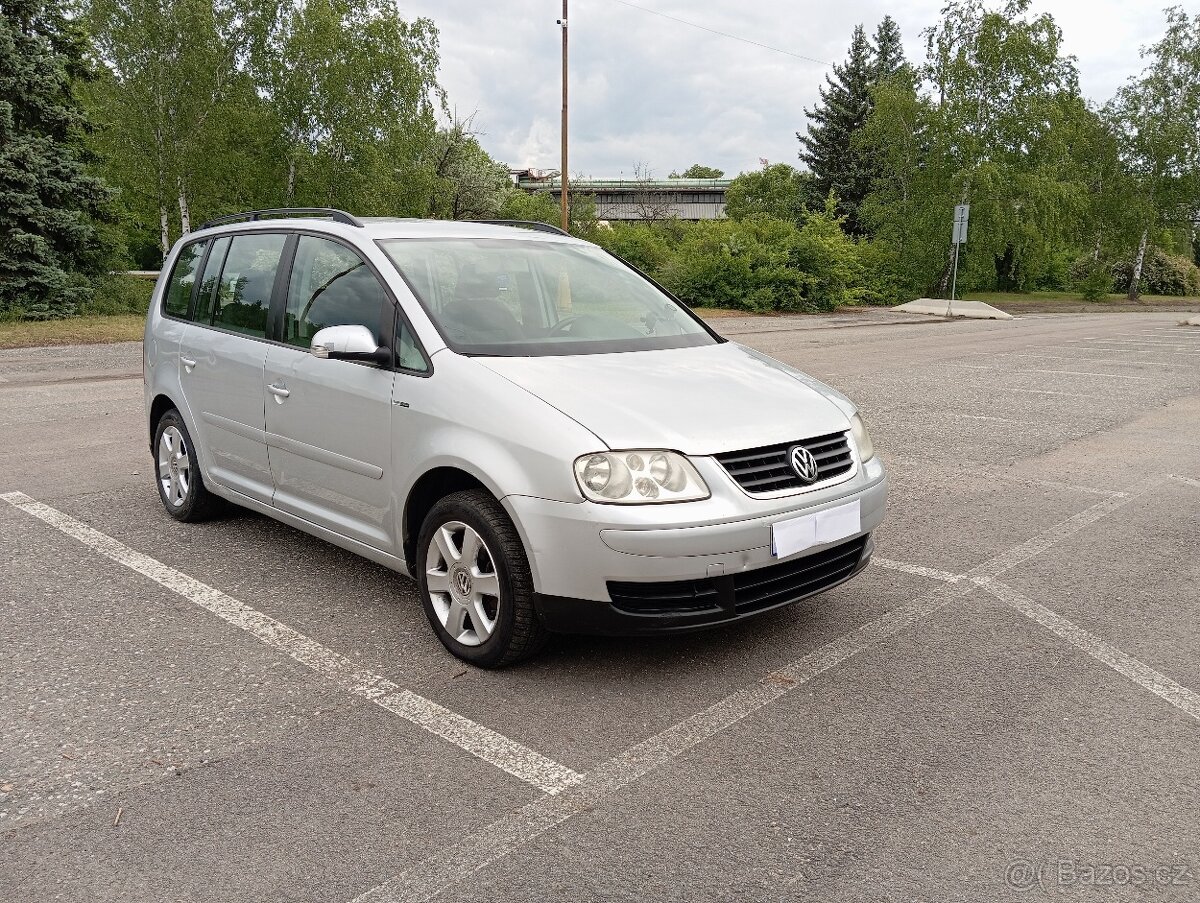 VW Touran 1.9 TDI 77kw 7 místní