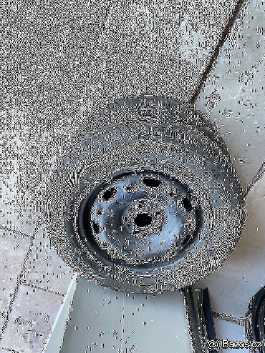 2 x kompletní kolo Š Fabia I, 165/70 R14 ET35