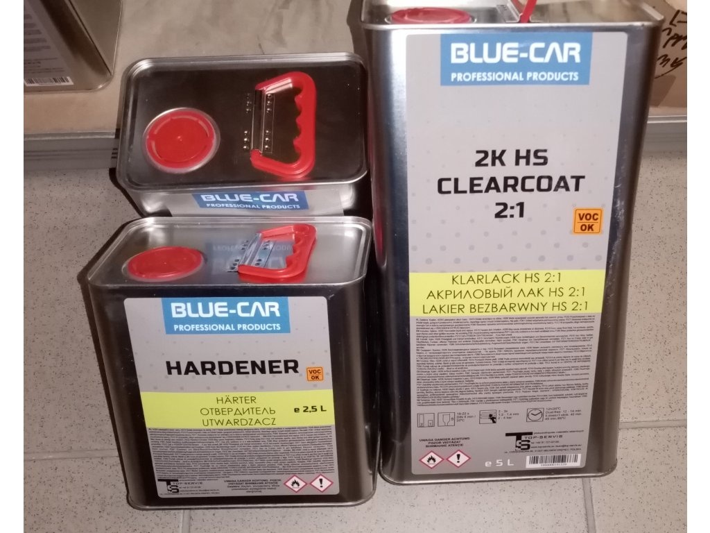 Kvalitní Autolak s tužidlem 7,5L
