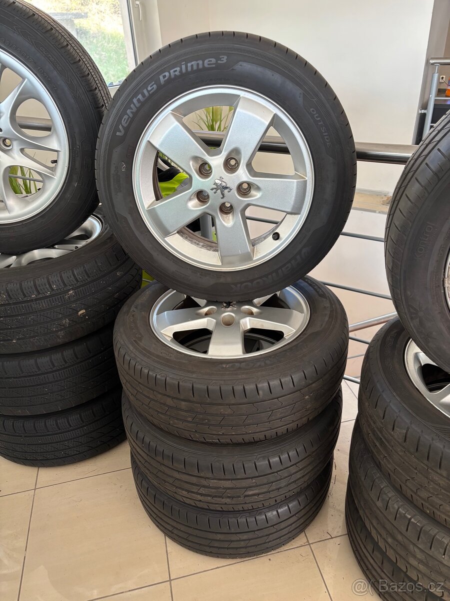 ALU peugeot letní 205/60 R16 5x108