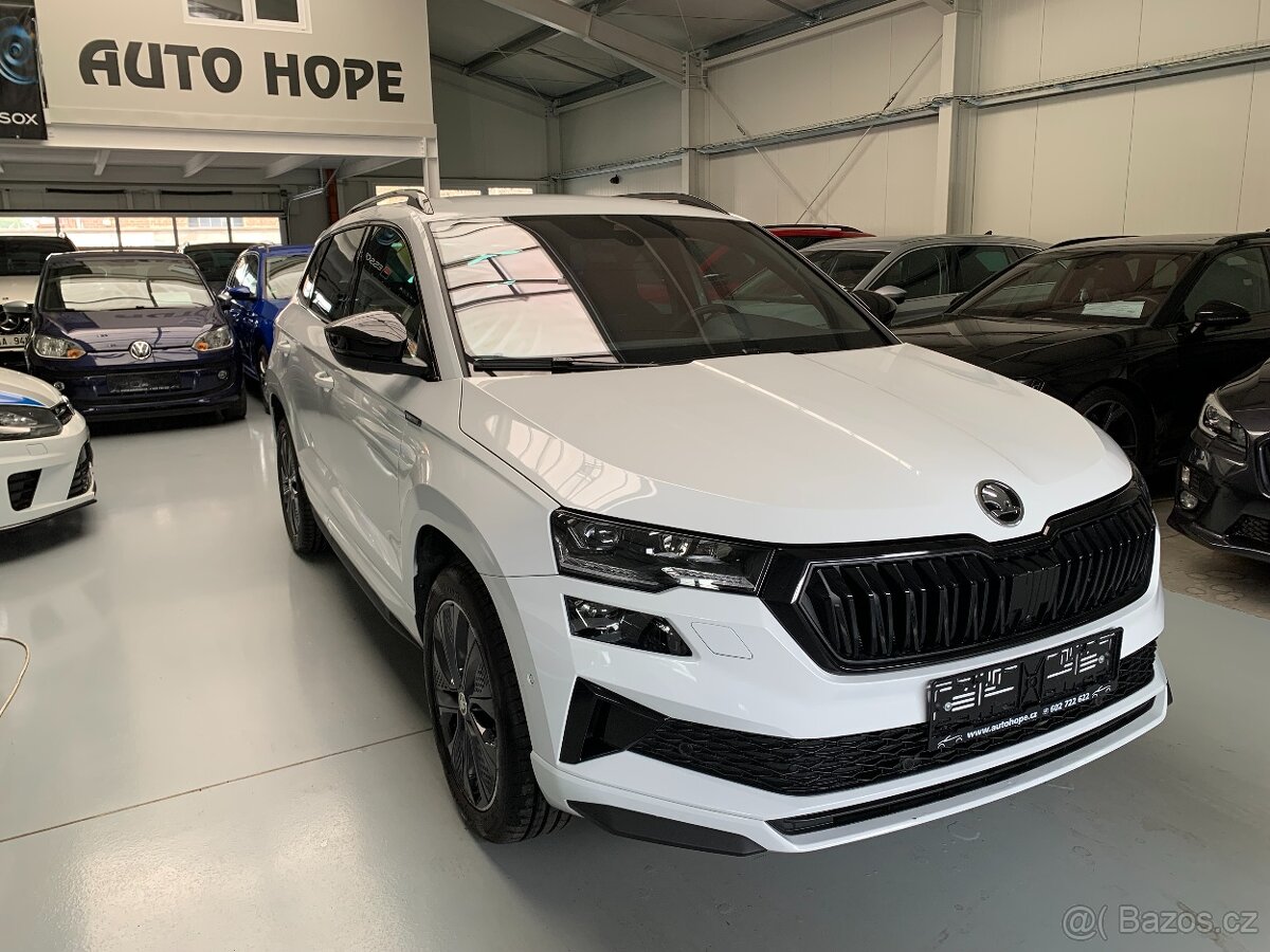 Škoda Karoq 1,5 TSi Sportline r.v. 2024 odpočet DPH