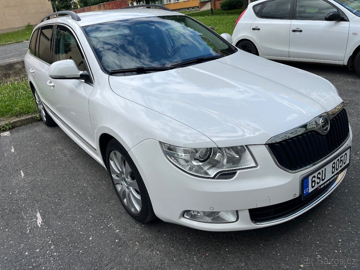 Škoda Superb II. 2.0Tdi 125kW, 2012, manuál, elegance