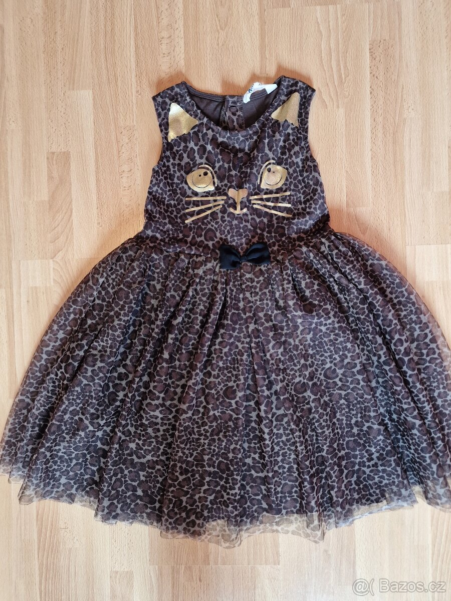 Tygrovane saty H&M