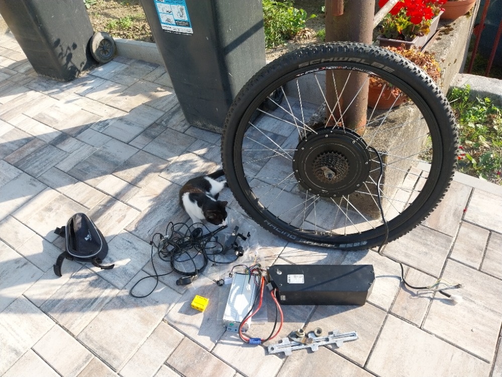 Set - přestavba elektrokolo