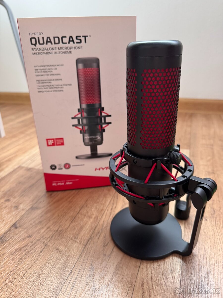 Herní mikrofon Hyperx quadcast
