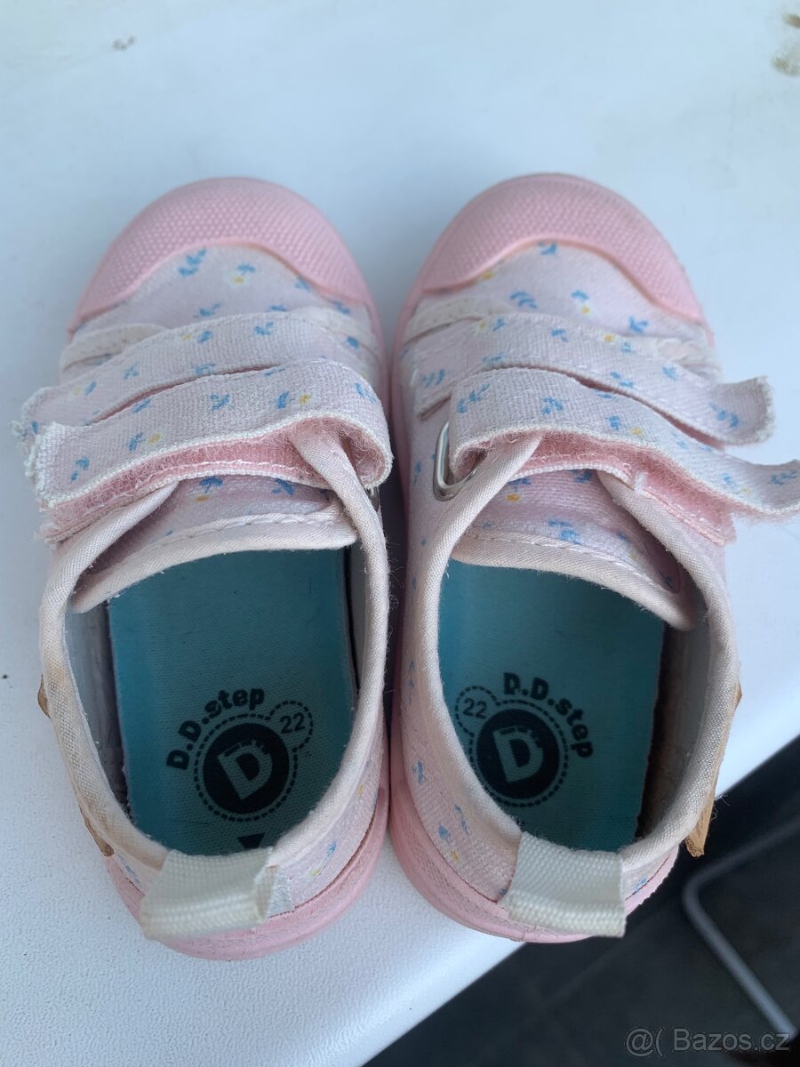 Holčičí barefoot tenisky D.D.Step vel.22