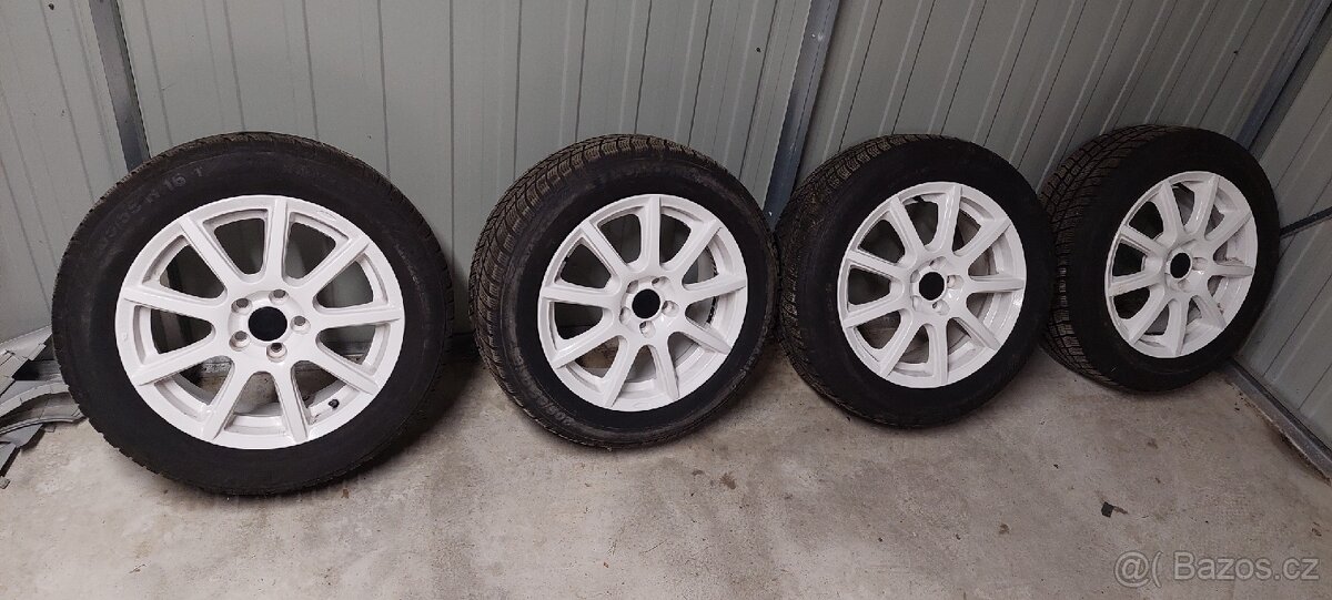 Alu 5x100R16 pneu 205/55 R16
