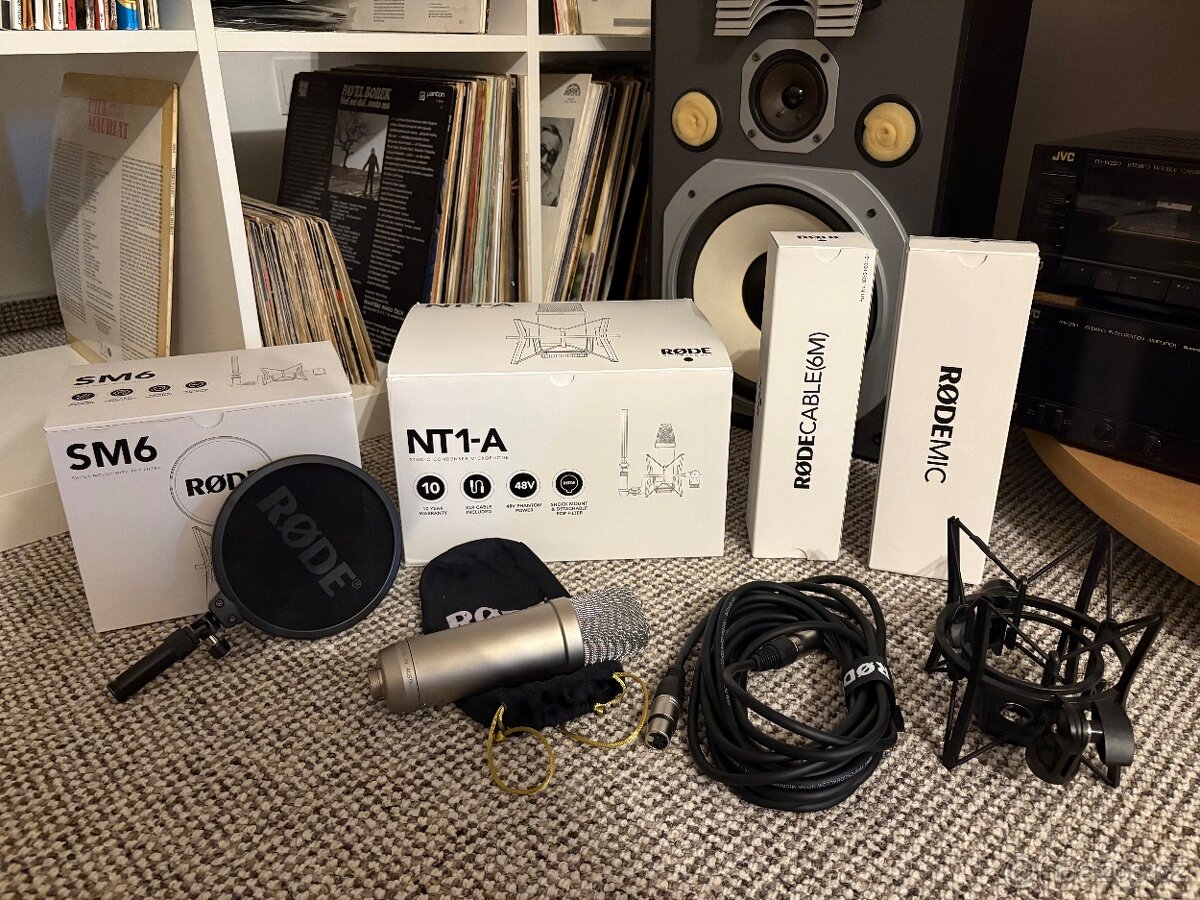 Sestava mikrofonu Rode NT1-A Complete Vocal Recording