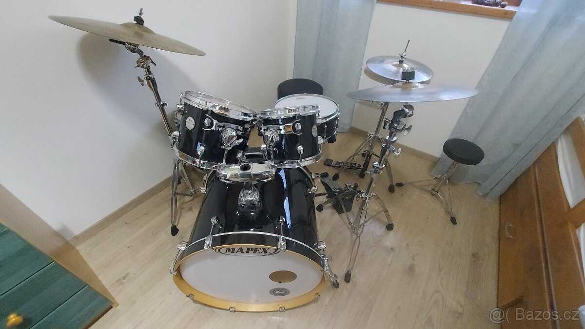 Bicí souprava Mapex Meridian a Black panther